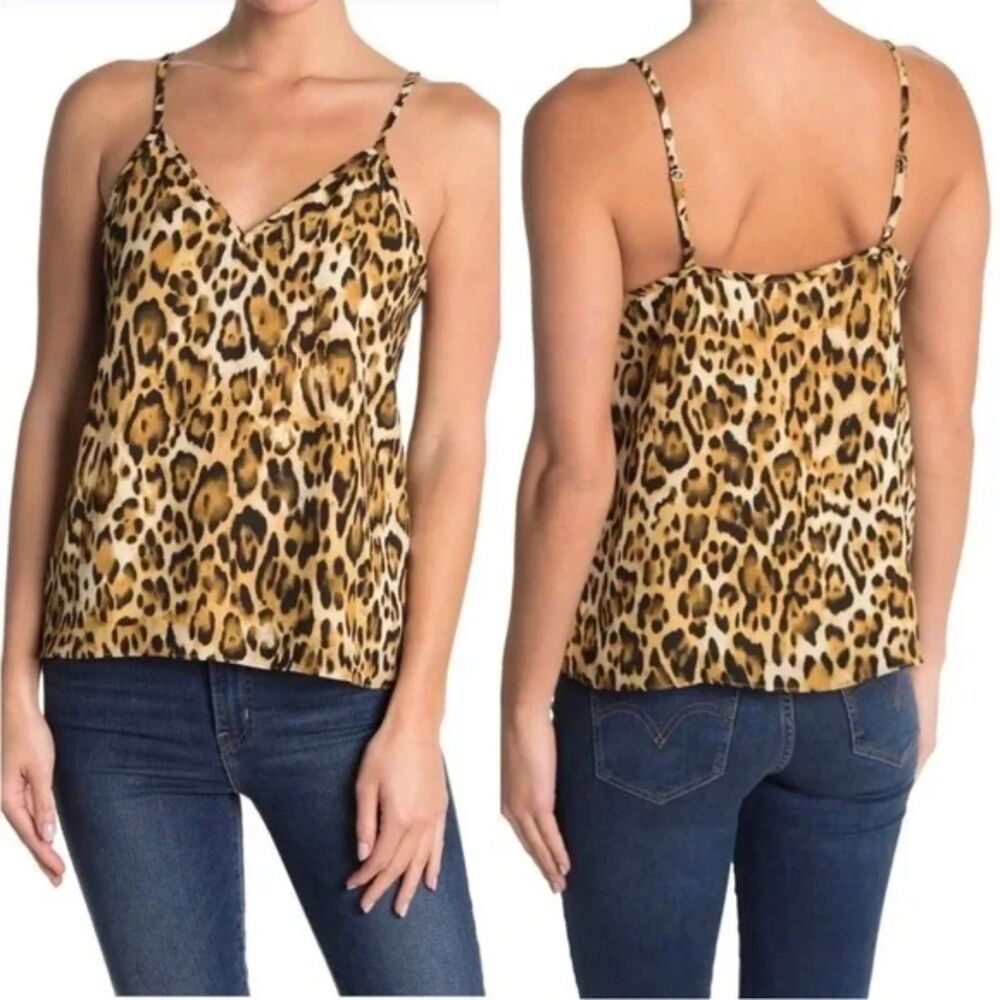 Abound Animal Print Cami Tank Sleeveless Women's Size Small S Lined